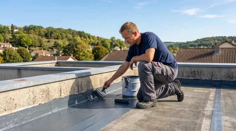 Étanchéité toiture-terrasse Besançon
